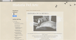 Desktop Screenshot of histdelartmagm.blogspot.com