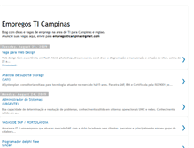 Tablet Screenshot of empregos-ti-campinas.blogspot.com