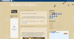 Desktop Screenshot of jesuslaramusica.blogspot.com