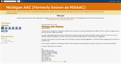 Desktop Screenshot of michigan-aac.blogspot.com