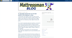 Desktop Screenshot of bedandmattressnews.blogspot.com