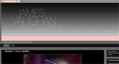 Desktop Screenshot of jamesvaughanphoto.blogspot.com