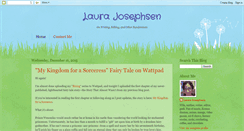 Desktop Screenshot of laurajosephsen.blogspot.com