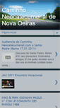 Mobile Screenshot of caminhonovaoeiras.blogspot.com