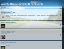 Tablet Screenshot of caminhonovaoeiras.blogspot.com