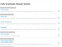 Tablet Screenshot of cafegratitudemiraclestories.blogspot.com