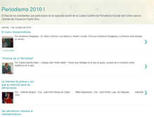 Tablet Screenshot of periodismo2010i.blogspot.com