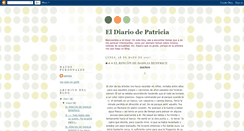 Desktop Screenshot of eldiariodepatriciablanca.blogspot.com