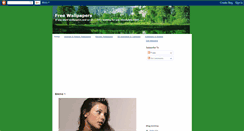 Desktop Screenshot of free-nice-wallpapers.blogspot.com