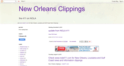 Desktop Screenshot of new-orleans-news-clippings.blogspot.com