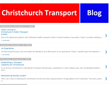 Tablet Screenshot of christchurchtransport.blogspot.com