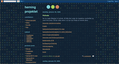 Desktop Screenshot of herningprojekt.blogspot.com