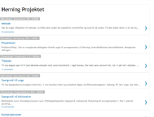 Tablet Screenshot of herningprojekt.blogspot.com