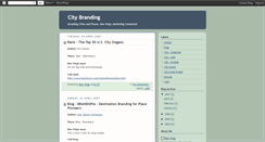 Desktop Screenshot of citybranding.blogspot.com