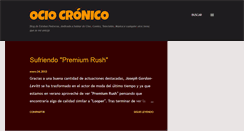 Desktop Screenshot of ociocronico.blogspot.com