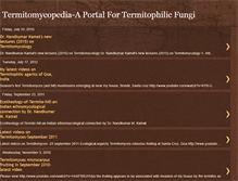 Tablet Screenshot of kamat-termitomycopedia.blogspot.com