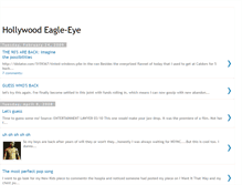 Tablet Screenshot of hollywoodeagleeye.blogspot.com