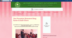 Desktop Screenshot of kemenagkabende.blogspot.com