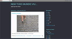 Desktop Screenshot of nemtodomundoviu.blogspot.com