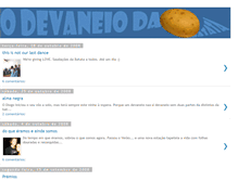 Tablet Screenshot of odevaneiodabatata.blogspot.com