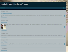Tablet Screenshot of perfektionistisches-chaos.blogspot.com