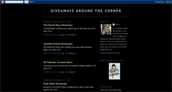 Desktop Screenshot of giveawaysaroundthecorner.blogspot.com