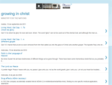 Tablet Screenshot of ministergrowinginchrists.blogspot.com