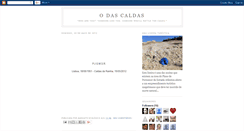 Desktop Screenshot of o-das-caldas.blogspot.com