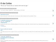 Tablet Screenshot of o-das-caldas.blogspot.com