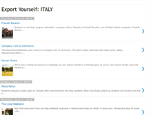 Tablet Screenshot of exportyourselfitaly.blogspot.com