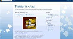 Desktop Screenshot of partiturascoral.blogspot.com