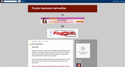 Desktop Screenshot of produkkesehatanberkualitas.blogspot.com