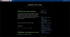 Desktop Screenshot of madridhiphop.blogspot.com