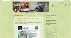 Desktop Screenshot of lilianaziliotto-talleresdearte.blogspot.com