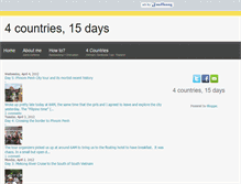 Tablet Screenshot of 4countries15days.blogspot.com