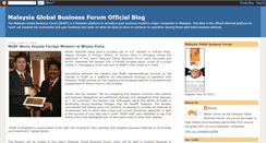 Desktop Screenshot of malaysiaglobalbusinessforum.blogspot.com