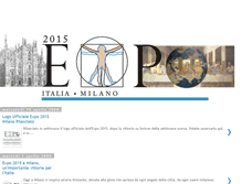 Tablet Screenshot of expomilano2015.blogspot.com