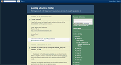 Desktop Screenshot of pablogubuntu.blogspot.com
