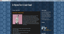 Desktop Screenshot of ahymnforalostsoul.blogspot.com