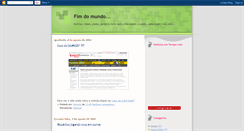 Desktop Screenshot of fimdomundo44.blogspot.com