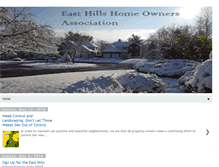 Tablet Screenshot of easthillsloudonville.blogspot.com