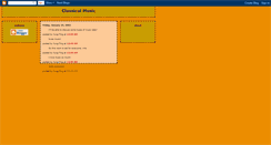 Desktop Screenshot of classicalmusic.blogspot.com