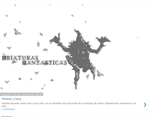 Tablet Screenshot of criaturasfantasy.blogspot.com