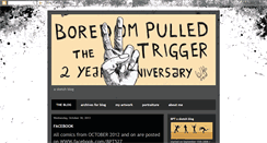 Desktop Screenshot of boredompulledthetrigger.blogspot.com