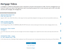 Tablet Screenshot of mortgagevideos.blogspot.com