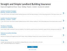 Tablet Screenshot of landlordbuildinginsurance.blogspot.com