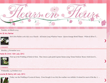 Tablet Screenshot of fleursenfleur.blogspot.com