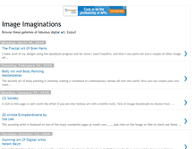 Tablet Screenshot of imageimaginations.blogspot.com