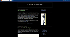 Desktop Screenshot of cheerblogging.blogspot.com