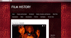 Desktop Screenshot of ehhsfilmhistory.blogspot.com